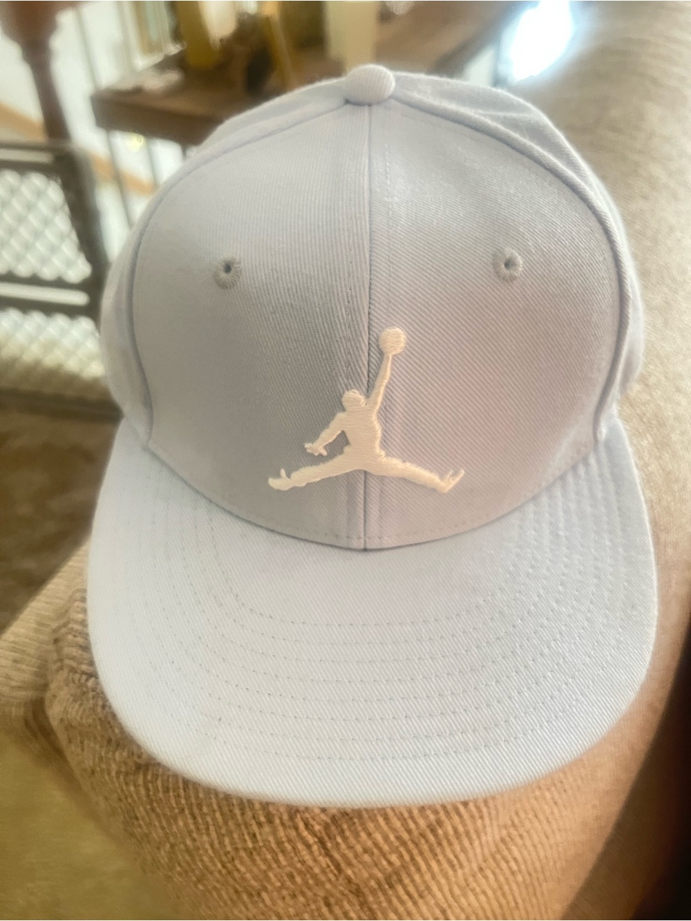 NEW Air Jordan Jumpman Light Blue Golf Cap adjustable.